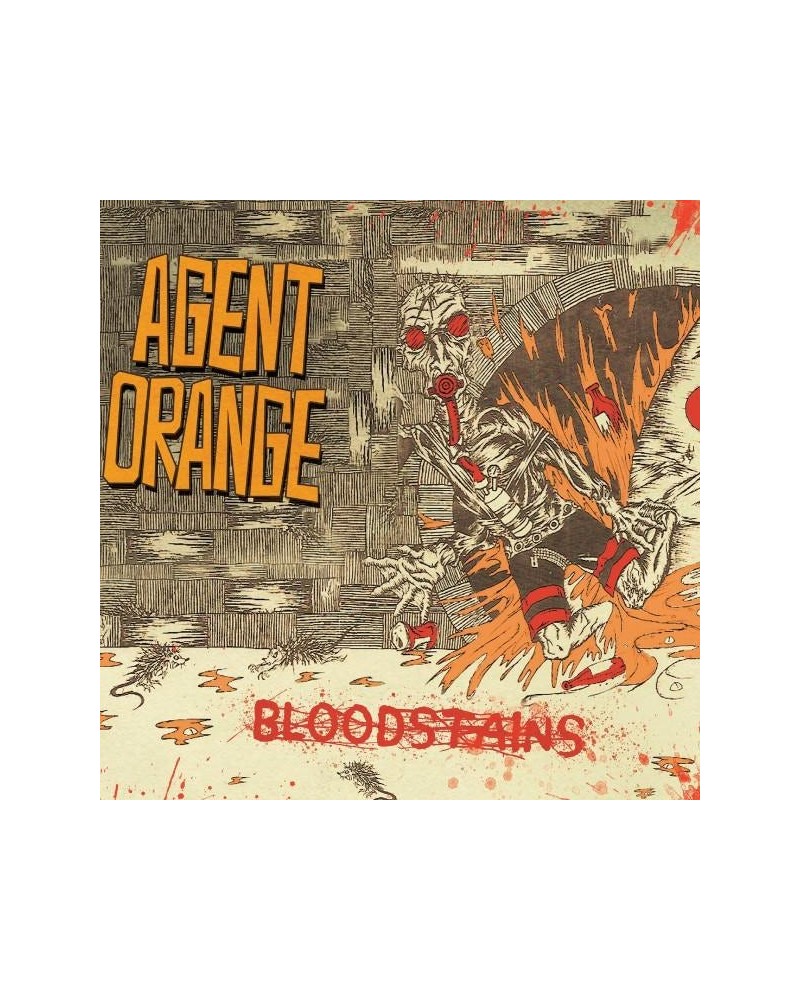 Agent Orange Bloodstains (Orange/Red/Black Splatter) Vinyl Record $13.65 Vinyl