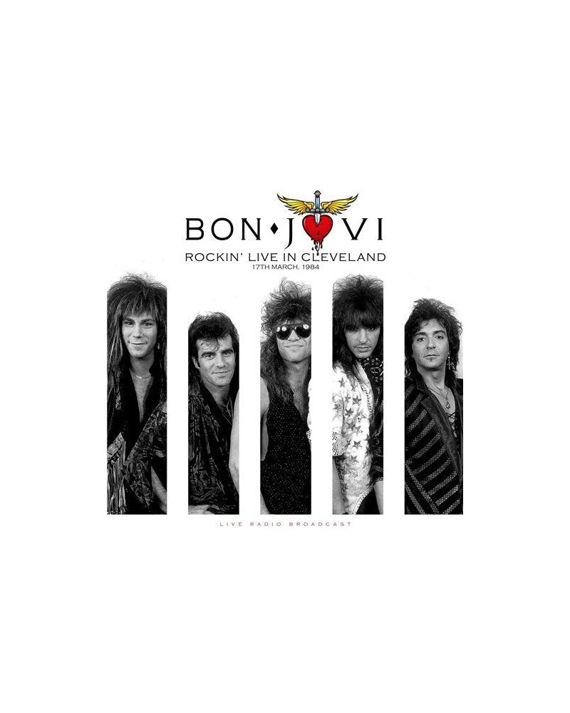 Bon Jovi LP - Best Of Rockin' Live In Cleveland On 17th March. 1984 (Vinyl) $8.96 Vinyl