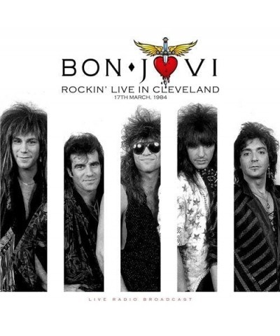 Bon Jovi LP - Best Of Rockin' Live In Cleveland On 17th March. 1984 (Vinyl) $8.96 Vinyl