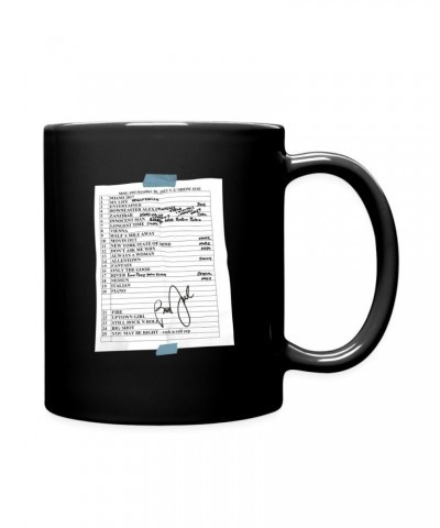 Billy Joel "10-20-23 MSG Set List" Black Mug - Online Exclusive $6.65 Drinkware