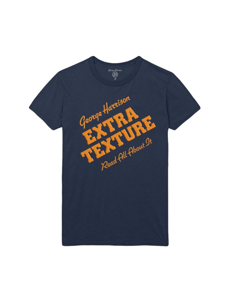 George Harrison Extra Texture Flocking Navy Tee $10.80 Shirts