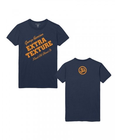 George Harrison Extra Texture Flocking Navy Tee $10.80 Shirts