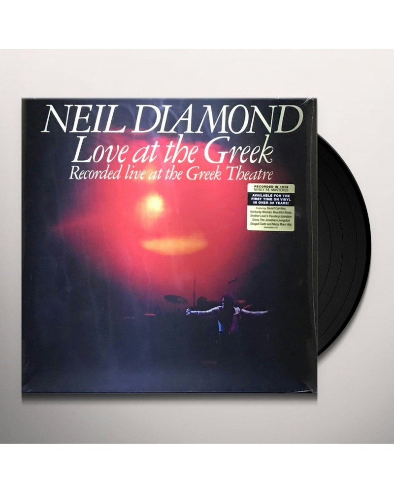 Neil Diamond Love At The Greek Vinyl Record $17.75 Vinyl