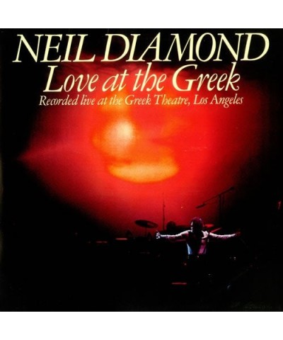 Neil Diamond Love At The Greek Vinyl Record $17.75 Vinyl