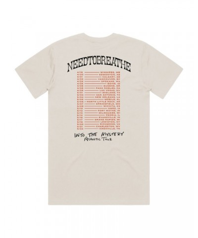 NEEDTOBREATHE Distressed Acoustic Tour Tee $7.00 Shirts