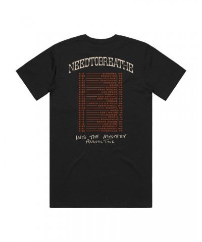 NEEDTOBREATHE Distressed Acoustic Tour Tee $7.00 Shirts