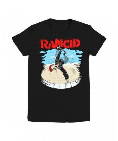 Rancid Skate Skele-tim Womens T-Shirt (Black) $10.08 Shirts