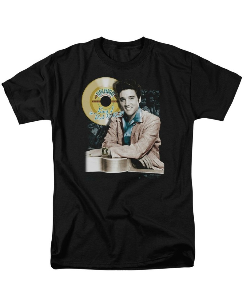 Elvis Presley Shirt | GOLD RECORD T Shirt $8.82 Shirts