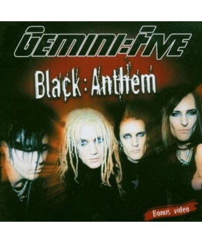 Gemini Five CD - Black Anthem $7.88 CD