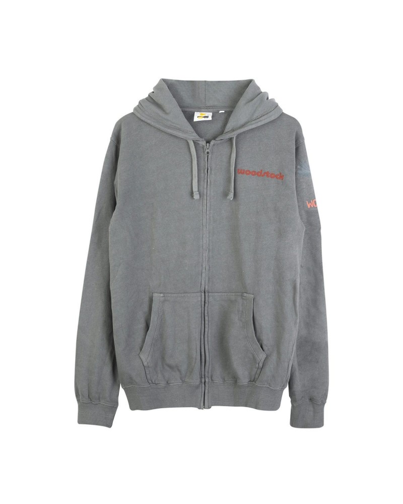 Woodstock Logo Zip Hoodie $19.20 Sweatshirts