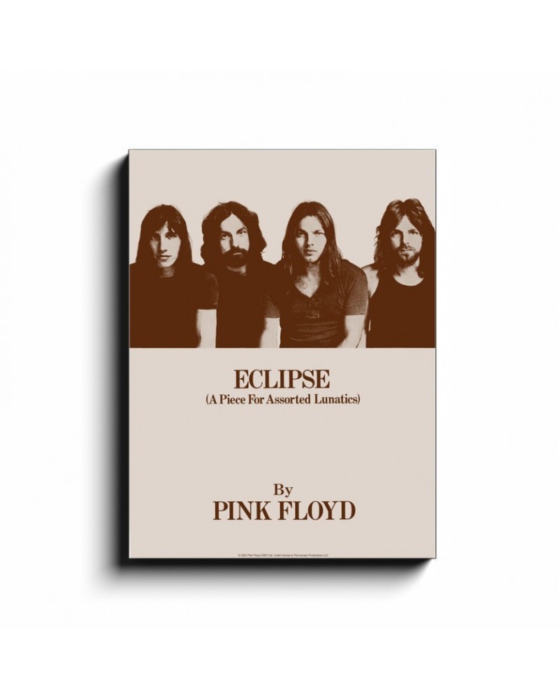 Pink Floyd Wall Art | Eclipse Group Photo Album Cover Canvas Wrap $23.38 Decor