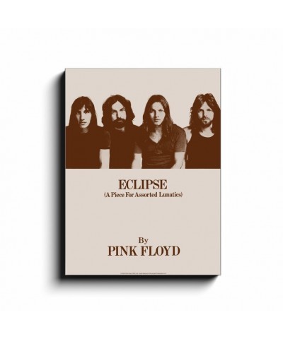 Pink Floyd Wall Art | Eclipse Group Photo Album Cover Canvas Wrap $23.38 Decor