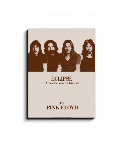 Pink Floyd Wall Art | Eclipse Group Photo Album Cover Canvas Wrap $23.38 Decor