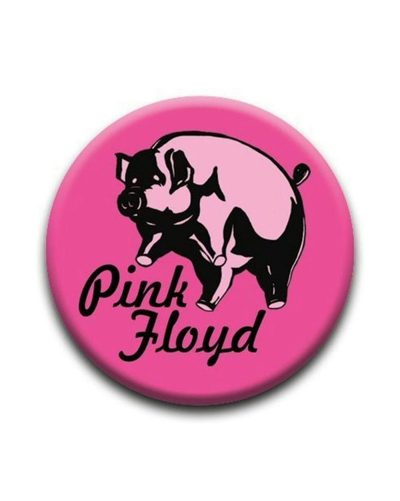 Pink Floyd Pig 1 1/4" Rd. Button $0.69 Accessories