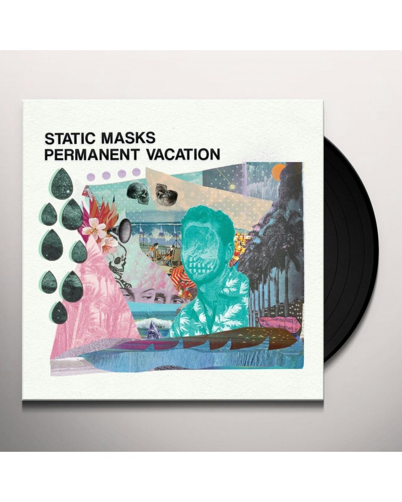 Static Masks Permanent Vacation Vinyl Record $9.18 Vinyl