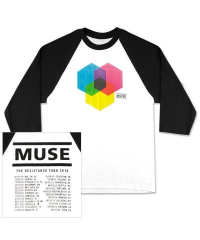 Muse 3/4 Sleeve Exosynthesis DateBack Raglan $13.50 Shirts