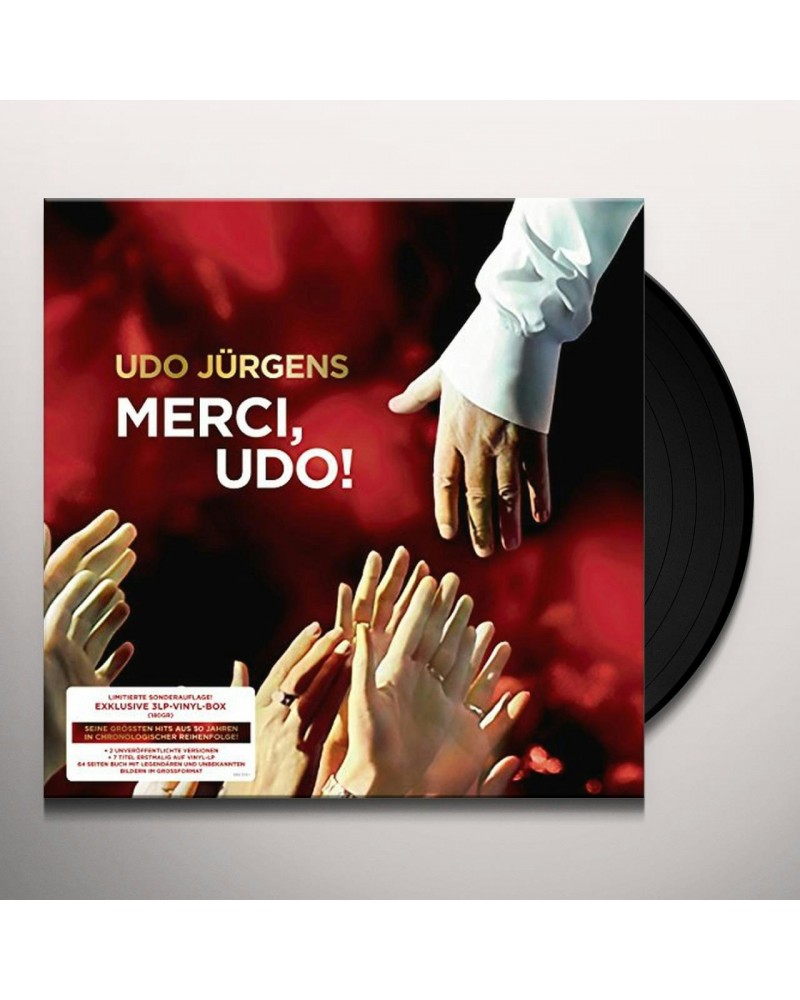 Udo Juergens MERCI UDO! Vinyl Record $46.41 Vinyl