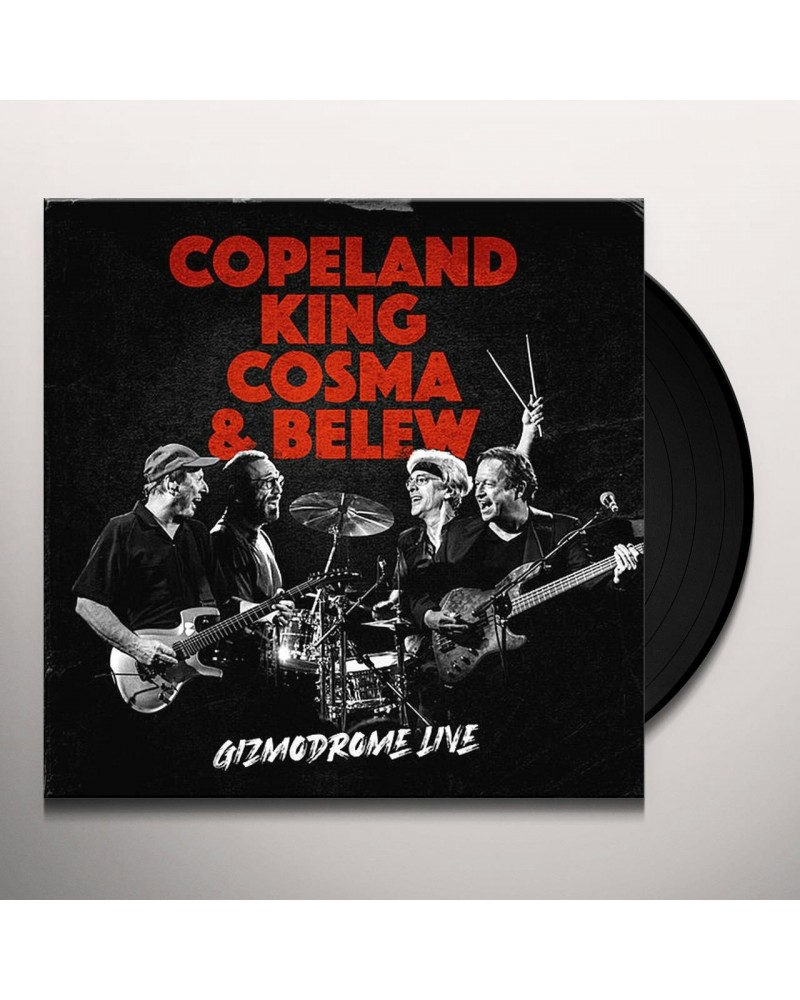 Copeland King Cosma & Belew Gizmodrome Live Vinyl Record $17.39 Vinyl