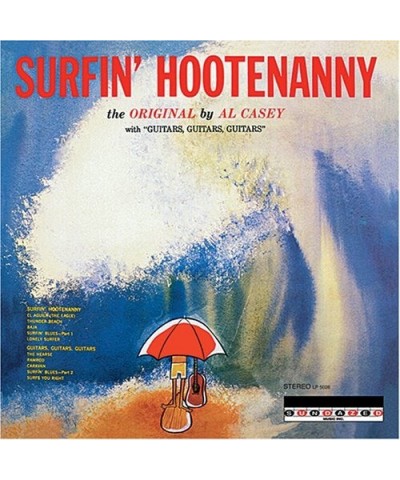 Al Casey SURFIN HOOTENANNY Vinyl Record $9.67 Vinyl