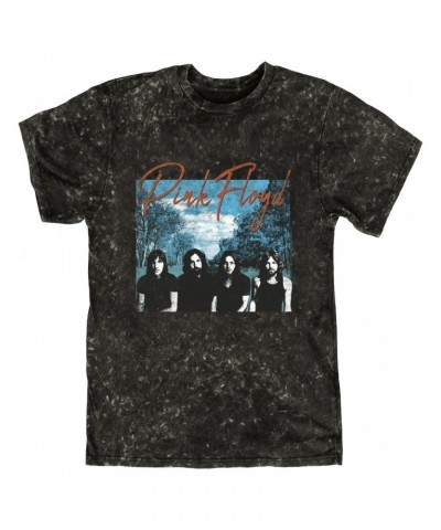 Pink Floyd T-shirt | Band Wilderness Design Distressed Mineral Wash Shirt $10.48 Shirts