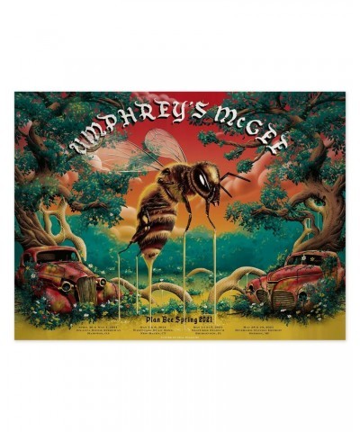 Umphrey's McGee Plan Bee Poster by Epic Problems $14.80 Decor