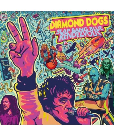 Diamond Dogs Slap Bang Blue Rendezvous Vinyl Record $13.20 Vinyl