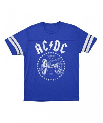 AC/DC T-Shirt | For Those About To Rock 1981 Football Shirt $11.86 Shirts