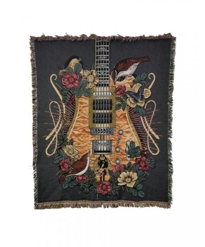 Jerry Garcia Wolf Guitar Blanket $17.00 Blankets