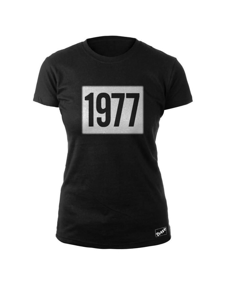 The Clash 1977 Ladies Black T-Shirt $8.27 Shirts