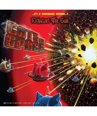 Cats in Space Kickstart The Sun vinyl record $18.75 Vinyl