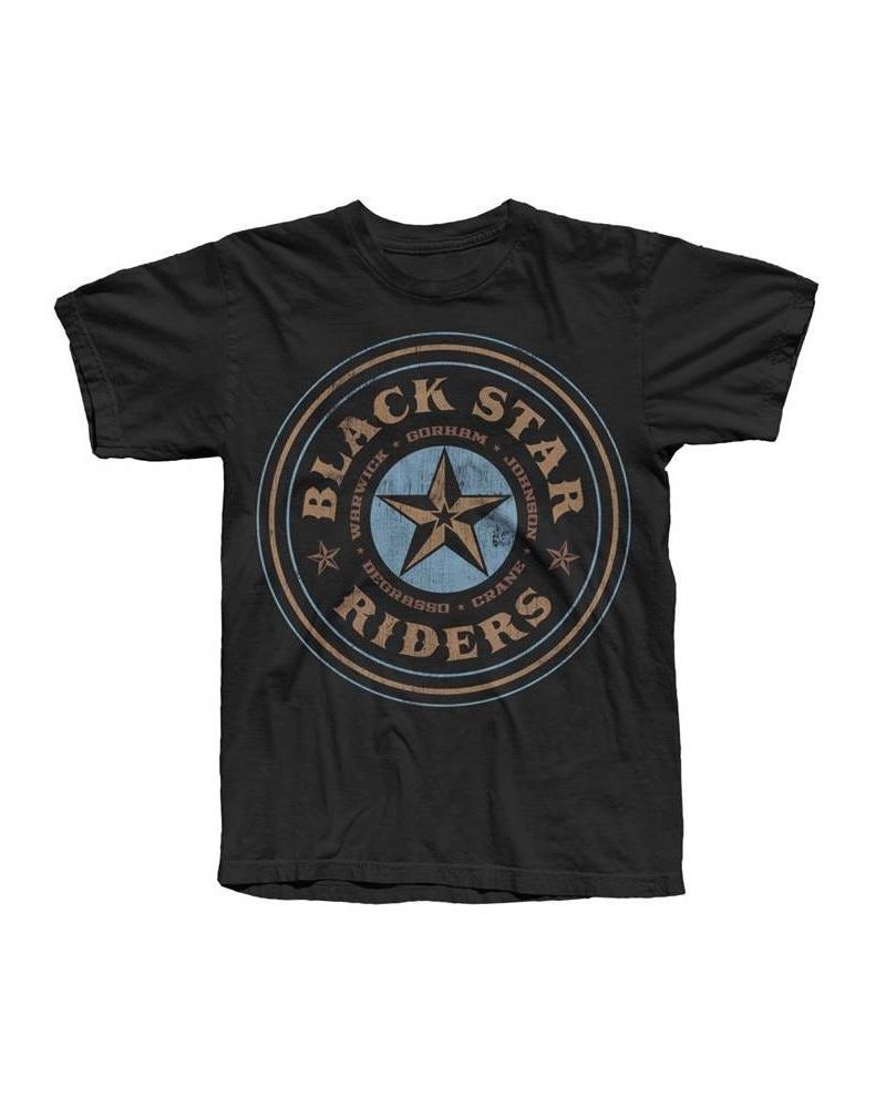 Black Star Riders Blue Star Black T-Shirt $13.00 Shirts