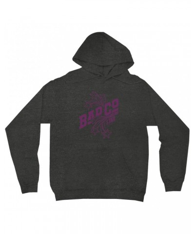 Bad Company Hoodie | Shooting Star In Purple Hoodie $17.18 Sweatshirts