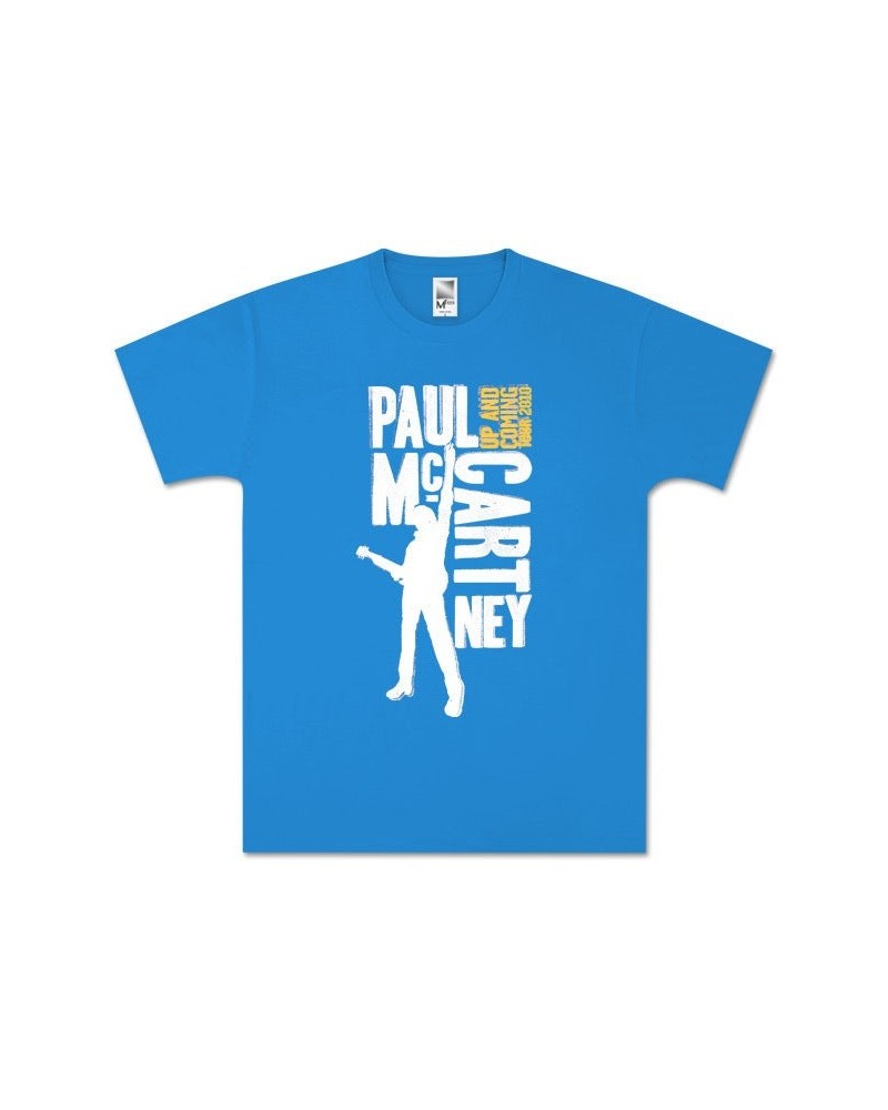 Paul McCartney Type Blocks Blue T-Shirt $11.25 Shirts