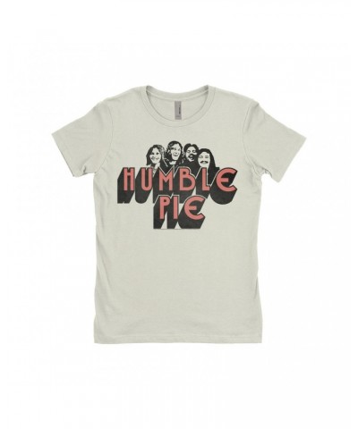 Humble Pie Ladies' Boyfriend T-Shirt | Group Image Poster Design Shirt $9.48 Shirts