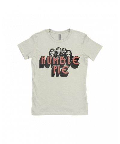 Humble Pie Ladies' Boyfriend T-Shirt | Group Image Poster Design Shirt $9.48 Shirts