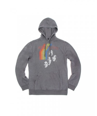 Pink Floyd Charcoal Rainbow Faces Hoodie $17.15 Sweatshirts