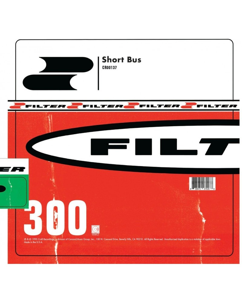 Filter Short Bus (LP) Vinyl Record $12.90 Vinyl