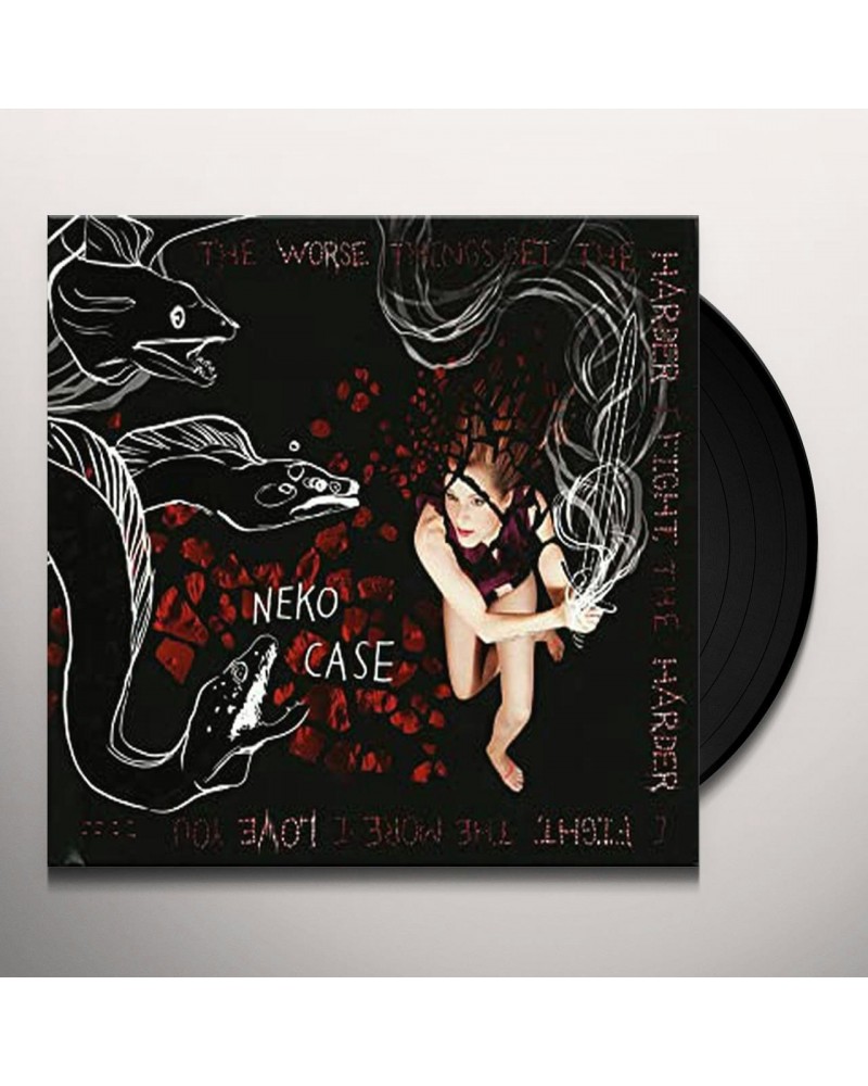 Neko Case WORSE THINGS GET THE HARDER I FIGHT THE HARDER I Vinyl Record $7.60 Vinyl