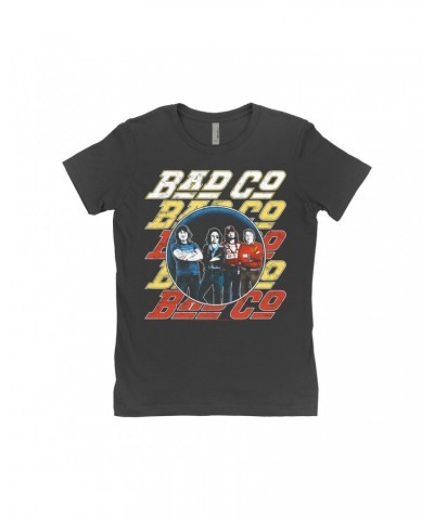 Bad Company Ladies' Boyfriend T-Shirt | Gone Gone Gone Design Distressed Shirt $7.98 Shirts