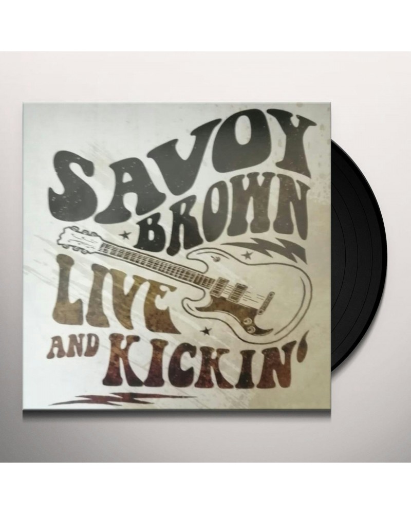 Savoy Brown Live And Kickin' Vinyl Record $7.80 Vinyl