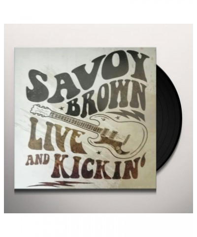 Savoy Brown Live And Kickin' Vinyl Record $7.80 Vinyl