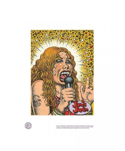 Janis Joplin Robert Crumb Litho $30.40 Decor