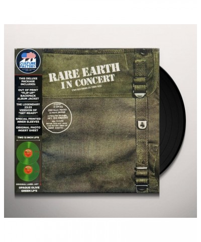 Rare Earth IN CONCERT Vinyl Record $15.72 Vinyl