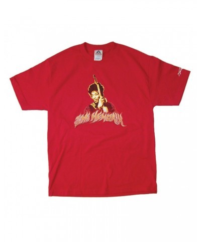 Jimi Hendrix Flame Name T-Shirt $4.63 Shirts