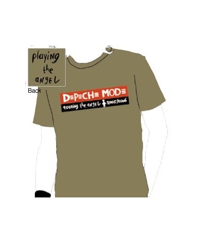 Depeche Mode Touring the Angel Olive T-Shirt $1.75 Shirts