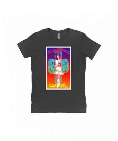 Big Brother & The Holding Company Ladies' Boyfriend T-Shirt | Feat. Janis Joplin Cheetah Flyer Shirt $9.73 Shirts