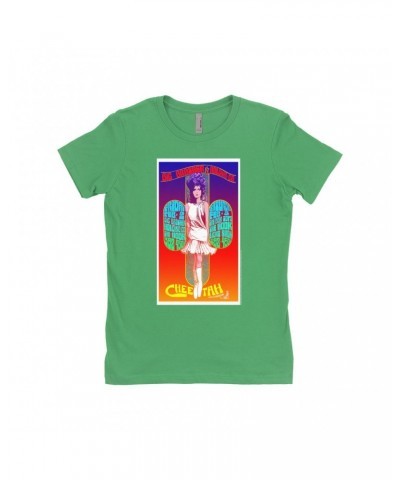 Big Brother & The Holding Company Ladies' Boyfriend T-Shirt | Feat. Janis Joplin Cheetah Flyer Shirt $9.73 Shirts