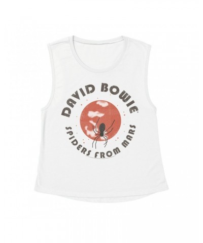 David Bowie Ladies' Muscle Tank Top | Spiders From Mars Design Shirt $12.19 Shirts