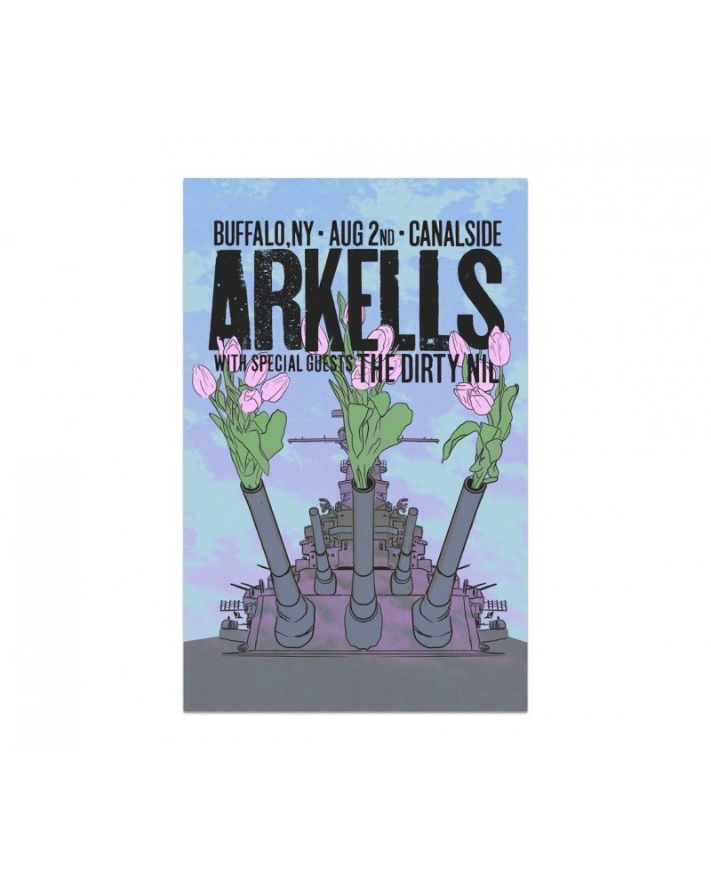 Arkells Buffalo Canalside Poster August 2 2019 $7.20 Decor