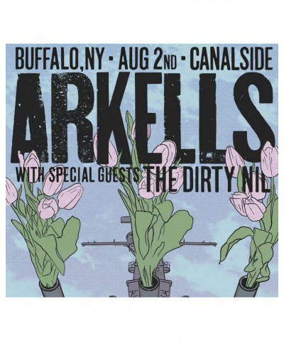 Arkells Buffalo Canalside Poster August 2 2019 $7.20 Decor